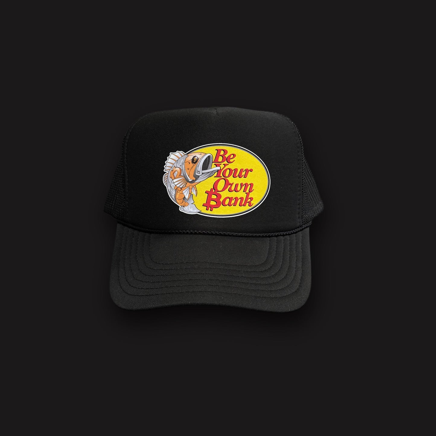 BYO₿, High Crown with Rope Trucker Hat