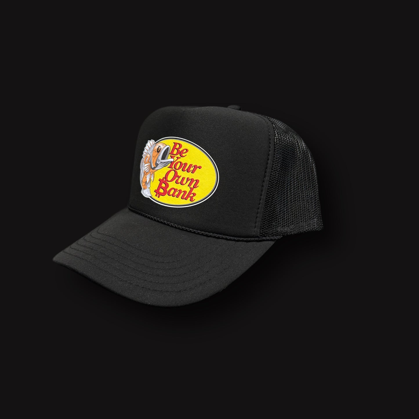 BYO₿, High Crown with Rope Trucker Hat