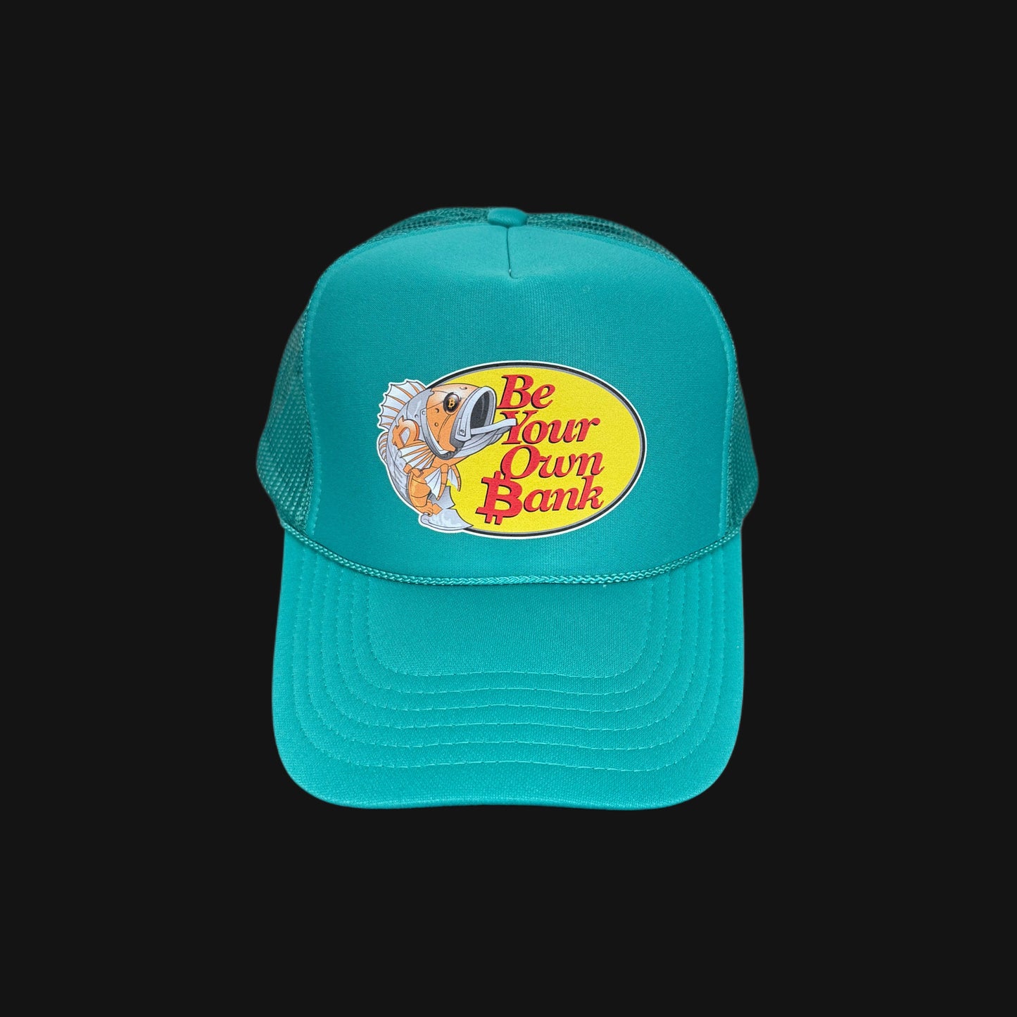 BYO₿, High Crown with Rope Trucker Hat