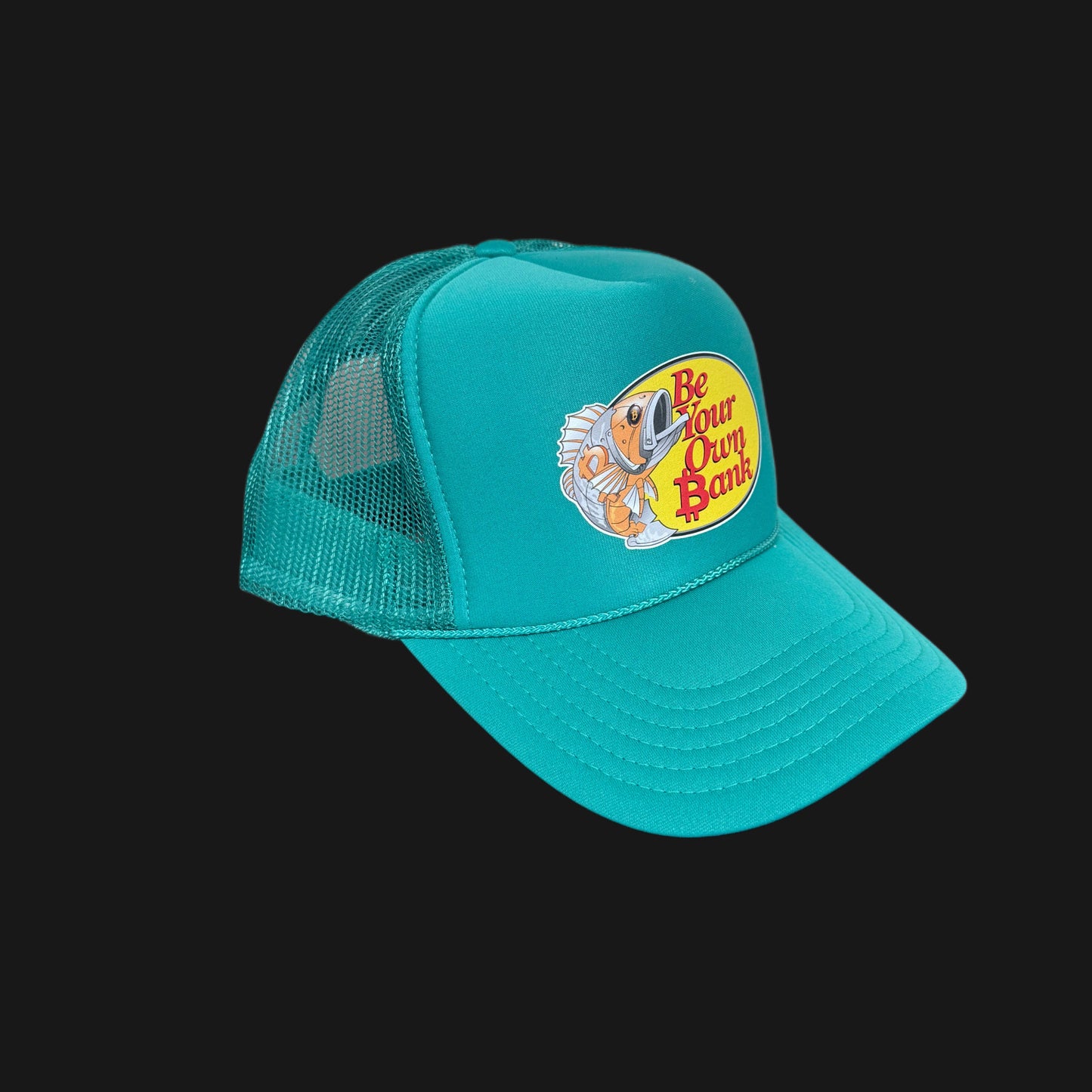 BYO₿, High Crown with Rope Trucker Hat