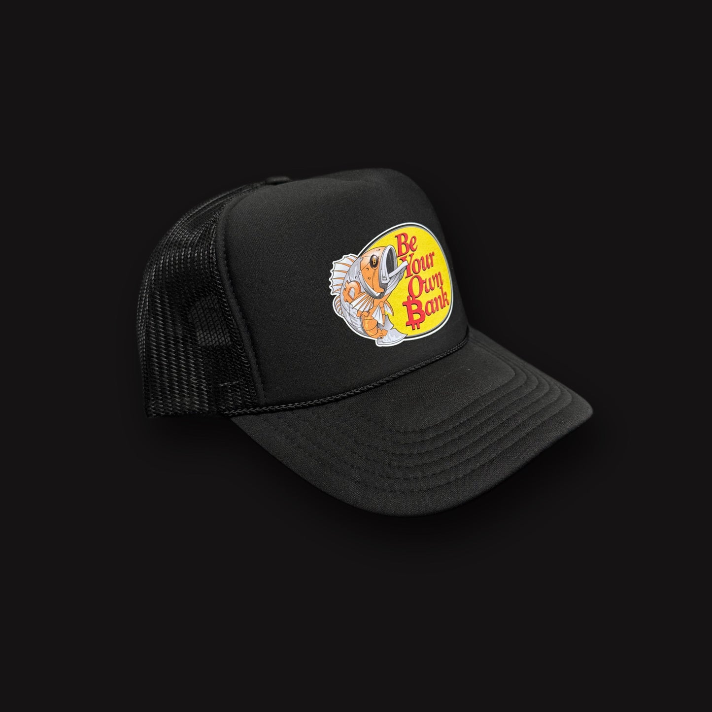 BYO₿, High Crown with Rope Trucker Hat