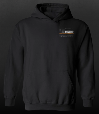 Bitcoin X American Flag Hoodie