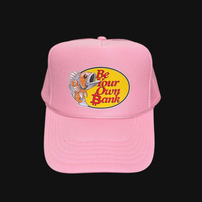 BYO₿, High Crown with Rope Trucker Hat