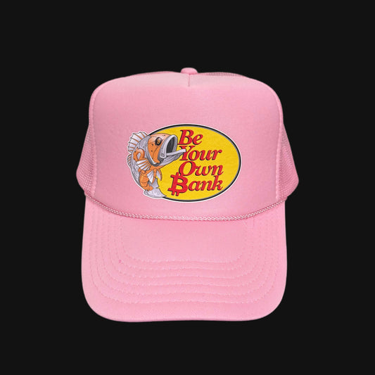 BYO₿, High Crown with Rope Trucker Hat