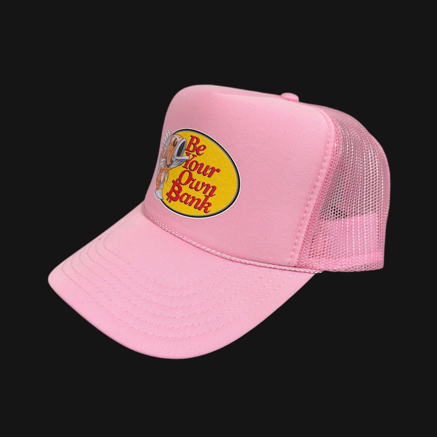 BYO₿, High Crown with Rope Trucker Hat