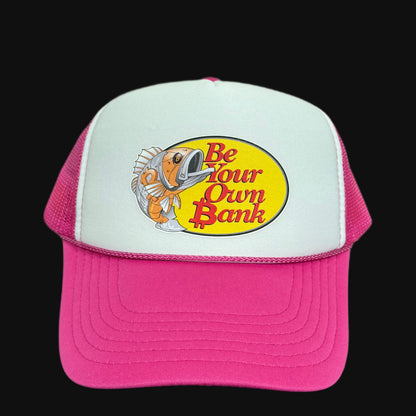 BYO₿, High Crown with Rope Trucker Hat