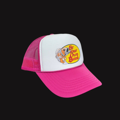 BYO₿, High Crown with Rope Trucker Hat